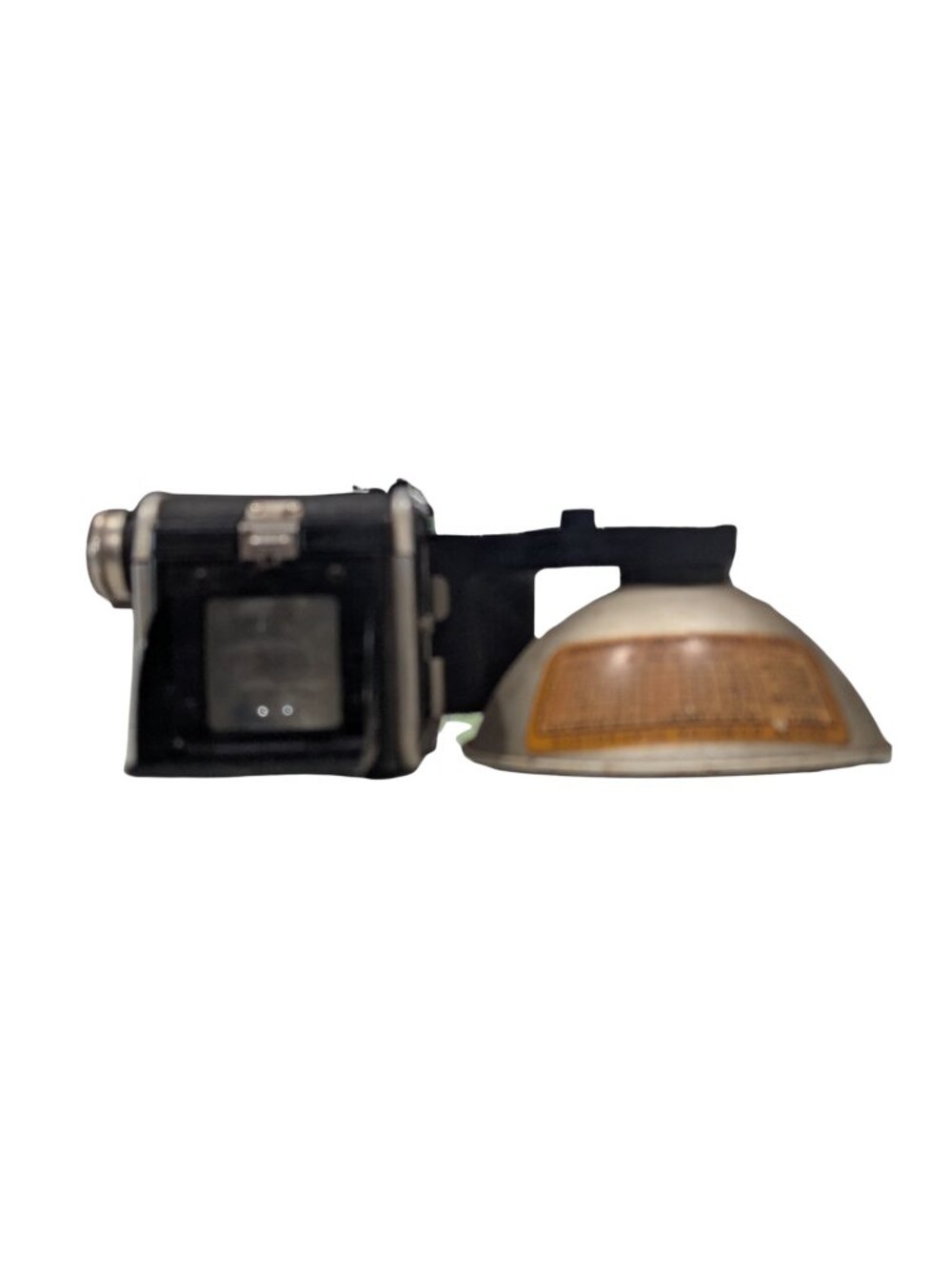 Vintage Kodak Duaflex II Camera w/ Flash Holder Hunt Wilde Grip Kodet Lens - Picture 8 of 10